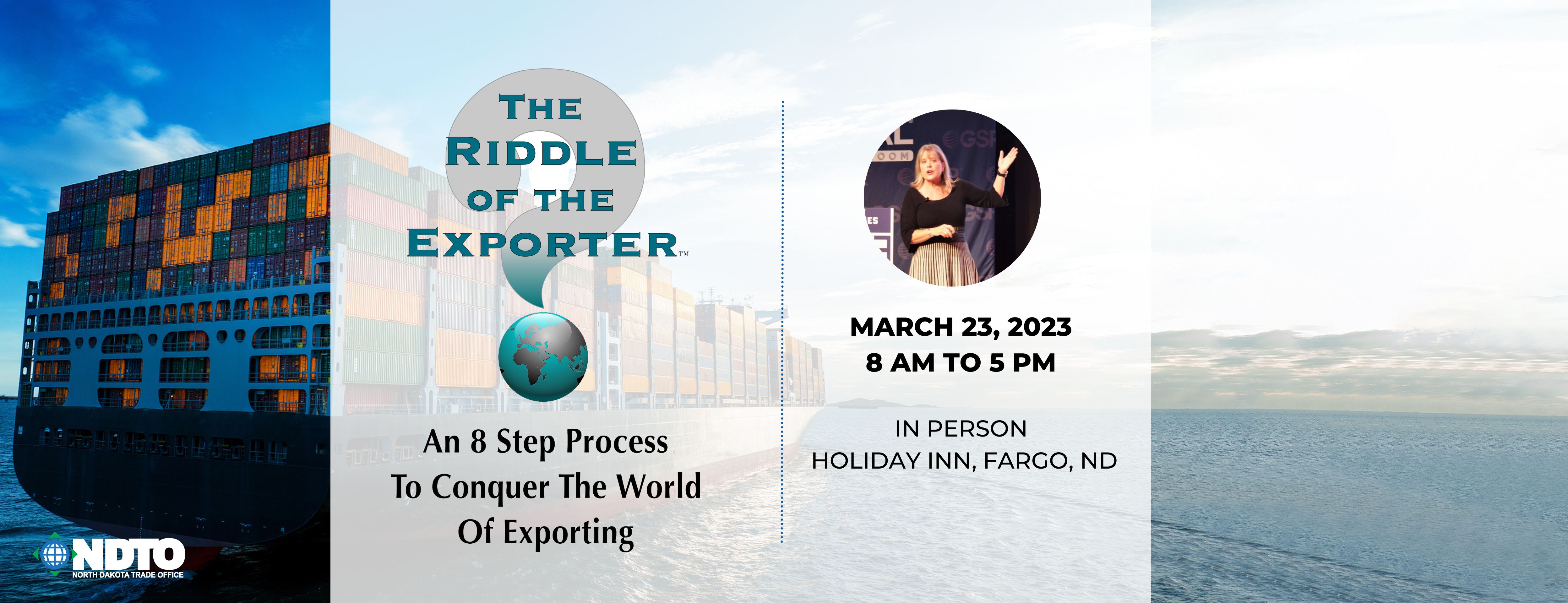The Riddle of the Exporter Live in Fargo